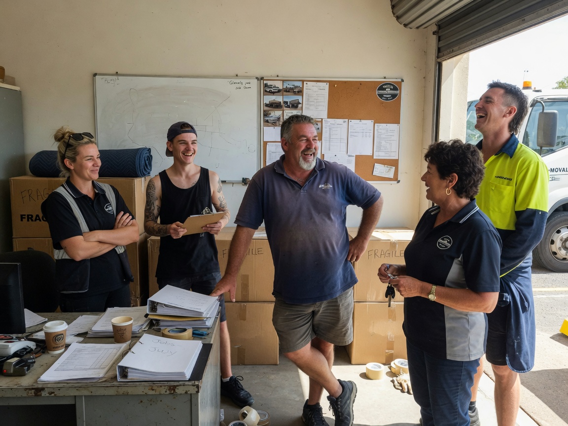 The Best Removalists Adelaide team at work in Adelaide