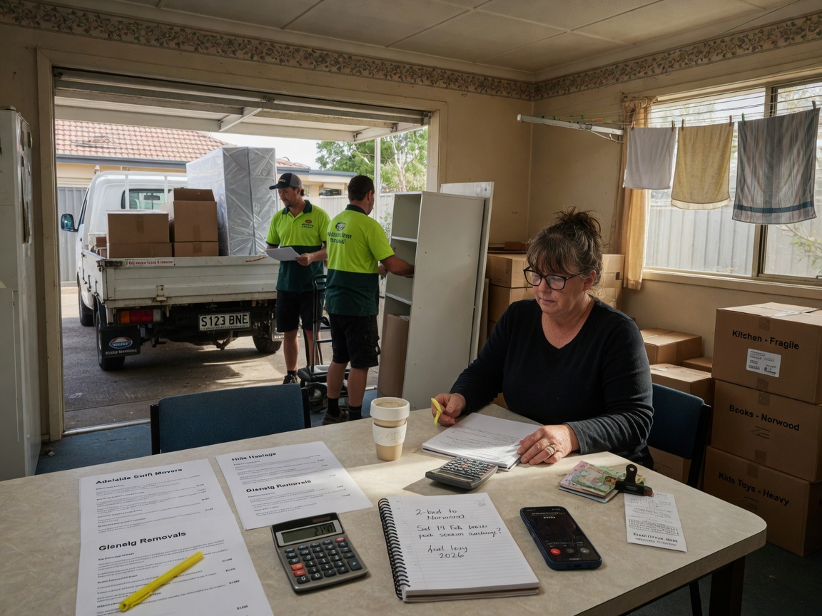How Much Do Removalists Cost in Adelaide? A Practical 2026 Guide